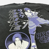 Naruto Shippuden - Sasuke Monochrome T-Shirt - Crunchyroll Exclusive! image number 2